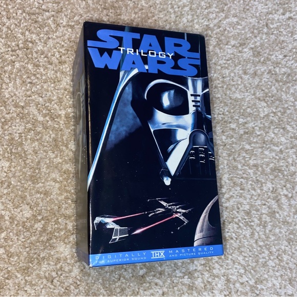VTG 1995 Star Wars Trilogy VHS Tapes Set of 3 Classic Tapes - Picture 4 of 8